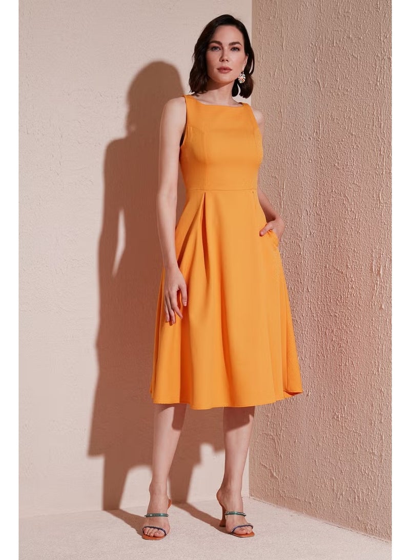 Lela Sleeveless Fit-and-Flare Dress - Image 2